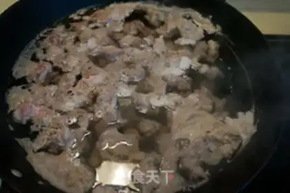 Make The radish lamb soup step 3