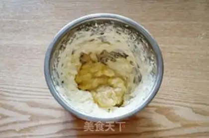 Make Banana cake roll step 23