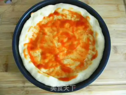 Make Red sausage vegetable pizza step 9