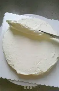 Make Fruit and cream cake step 7
