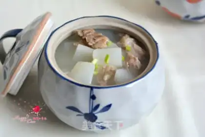 Make The radish lamb soup step 10