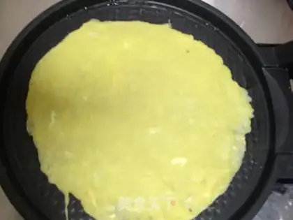 Make Shrimp hot eggskin step 3