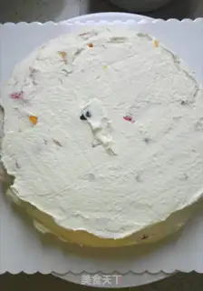 Make Fruit and cream cake step 10