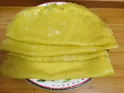 Make Shrimp hot eggskin step 4
