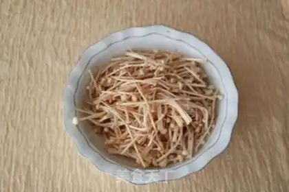 Make Garlic golden mushrooms step 1