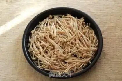 Make Garlic golden mushrooms step 2