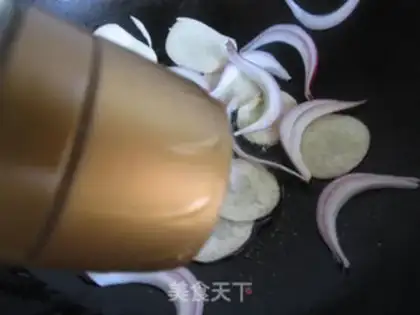 Make Ham noodles step 5