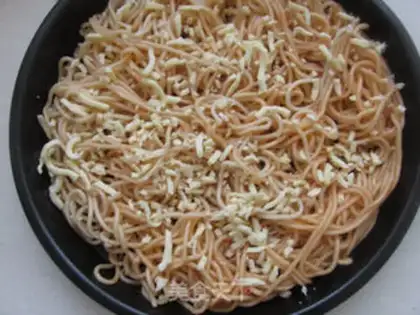 Make Ham noodles step 7