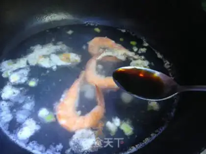 Make Shrimp hot eggskin step 10