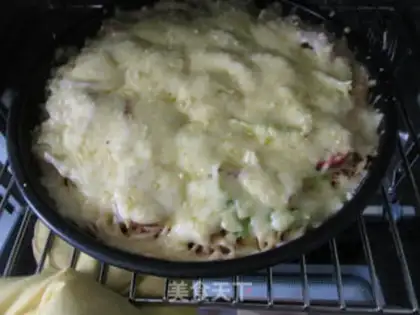 Make Ham noodles step 10
