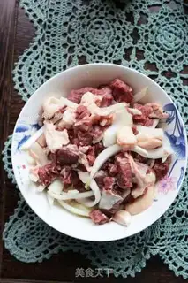 Make The lamb string step 1