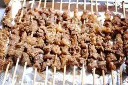 Make The lamb string step 4