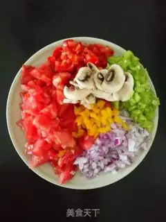 Make Mouth pasta step 1