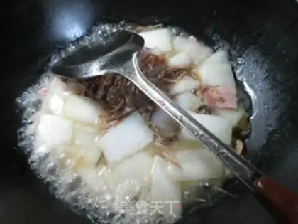 Make Round cabbage tofu step 3