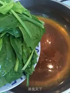 Make Pineball egg soup step 3