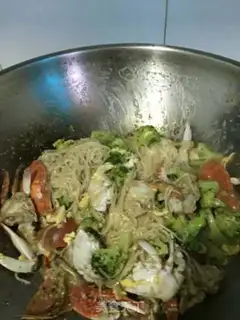 Make Crab noodles step 5