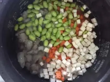 Make Japanese octopus step 4