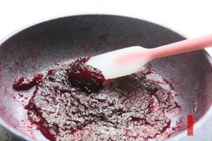 Make Cranberry cherry mackerel rice step 3