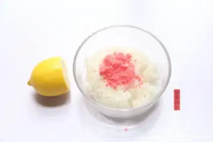 Make Cranberry cherry mackerel rice step 4
