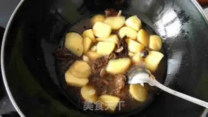 Make Meat-cooked beef step 4
