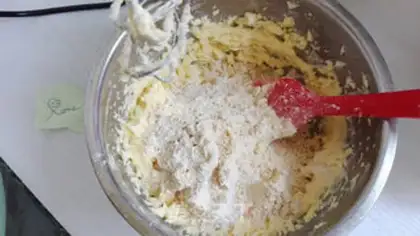 Make Bean cherry cookies step 5