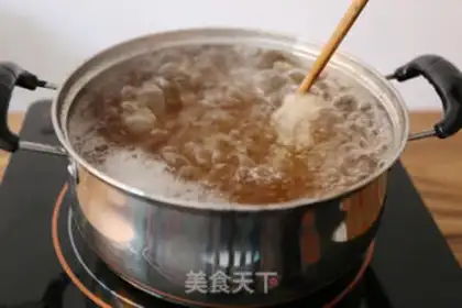Make Guizhou ice powder step 3