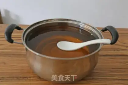 Make Guizhou ice powder step 4