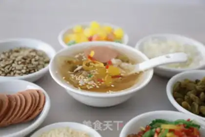 Make Guizhou ice powder step 7
