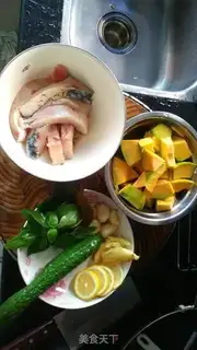 Make A wide-boiled fish step 1