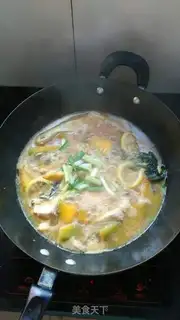 Make A wide-boiled fish step 6