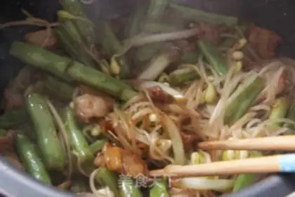 Make Bean bean noodle step 7