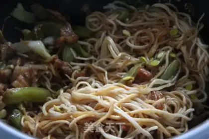 Make Bean bean noodle step 9