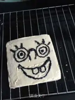 Make SpongeBobcake step 2