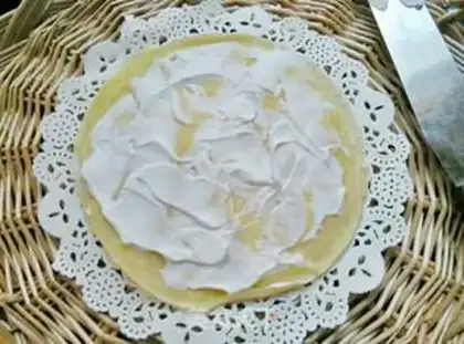 Make Mango lasagna cake step 9