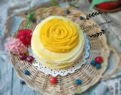 Make Mango lasagna cake step 10