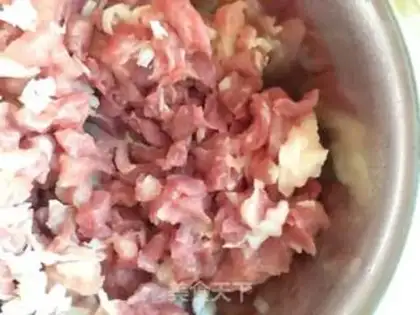 Make Bean meat buns step 5