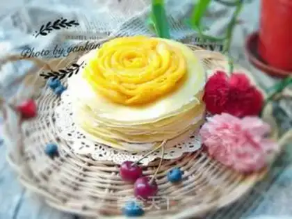 Make Mango lasagna cake step 12