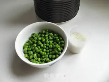 Make Peas and rice step 1
