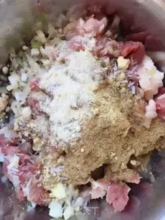 Make Bean meat buns step 6