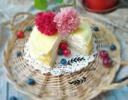 Make Mango lasagna cake step 13