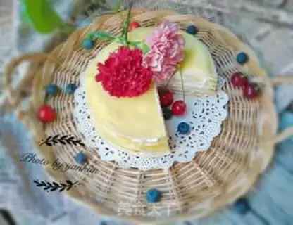 Make Mango lasagna cake step 14
