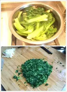 Make Corn pasta step 1