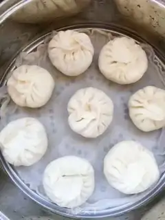 Make Bean meat buns step 10