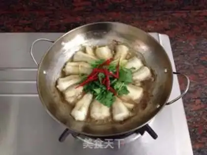 Make Dry tofu fish step 11