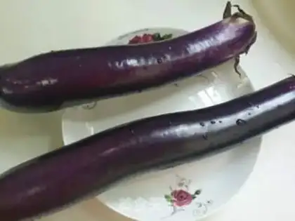 Make Meat and eggplant step 0