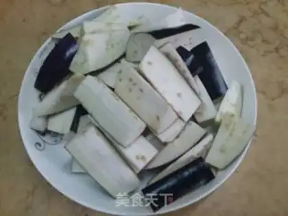 Make Meat and eggplant step 2