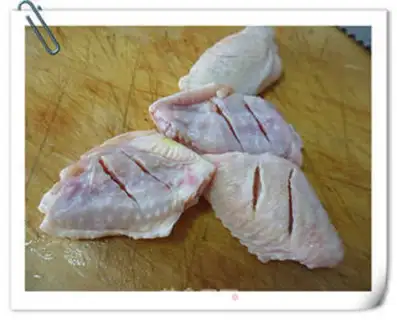 Make Hot chicken fin shrimp step 1