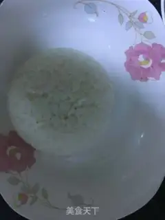 Make Cow-covered rice step 2