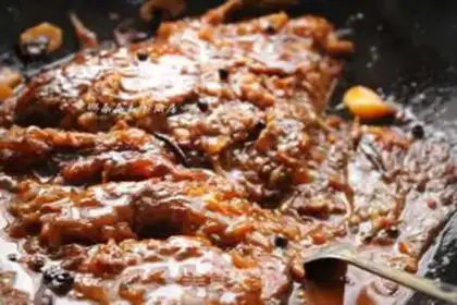 Make A red-burned tilapia step 13