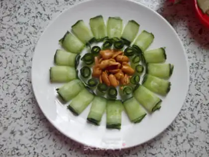 Make Salud cucumber step 4